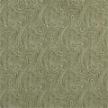 Designer Fabrics 54 in. Wide Light Green- Traditional Paisley Jacquard Woven Upholstery Fabric B631